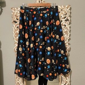 Unique Vintage solar system science teacher skirt